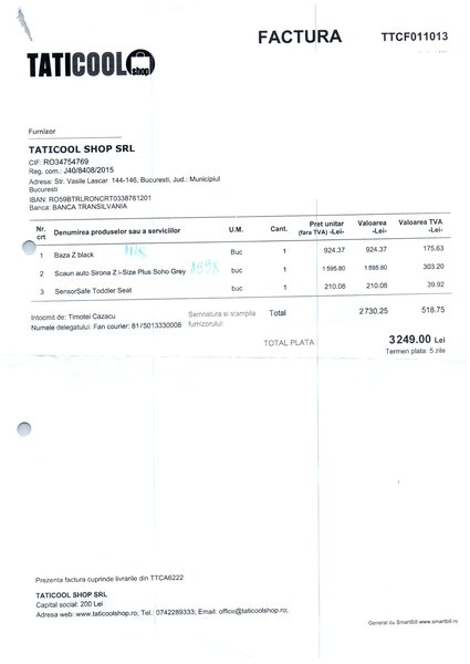 Scaun auto Cybex-Sirona Z i-size plus, cu baza si SensorSafe utilizat/S.H.